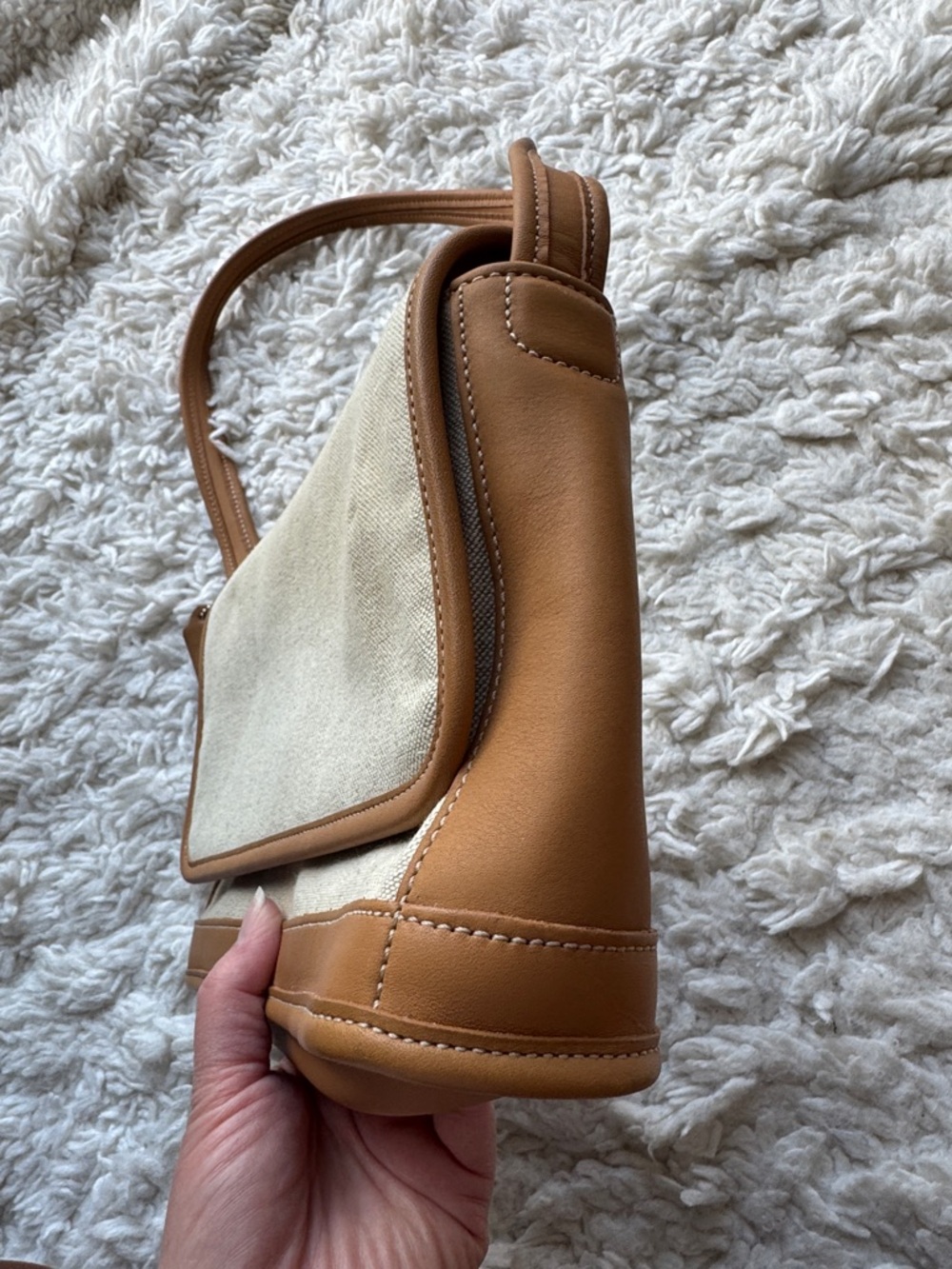 Vintage Coach Bleeker Flap Bag - Picture 3 of 7